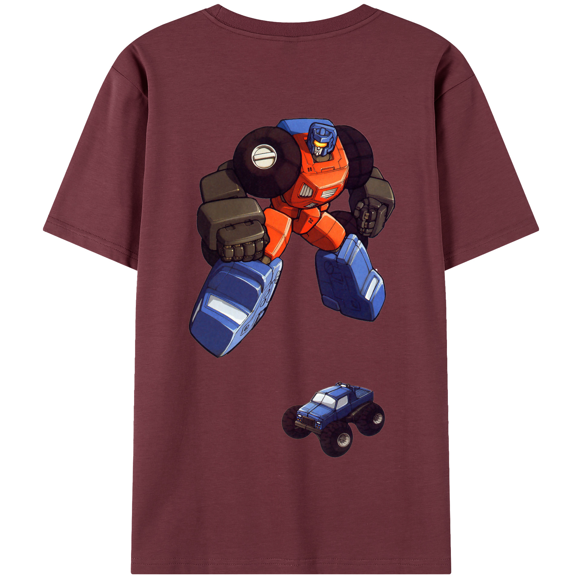 （画像用）  綿100％半袖Tシャツ（背面プリント）